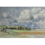 JOSEPH KENT RICHARDSON (1877-1972); watercolour, "In the Lomonds" signed and dated 1954, inscribed,