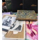 A collection of five autograph albums of mainly film stars to include Tom Finney, Pat Phoenix,