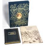 The Folio Society; "Alice's Adventures Underground", a limited edition volume no.136/3750, presented