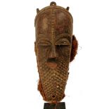 A Biombo Kabongo mask, Democratic Republic of the Congo ,