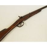 **Section 1 Firearms licence required** A Belgian .22 Flobert action rifle.