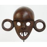 A Boa War ceremony mask, Democratic Republic of the Congo,