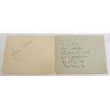 Horton Smith (Masters Champion 1934, 36) golf autograph,