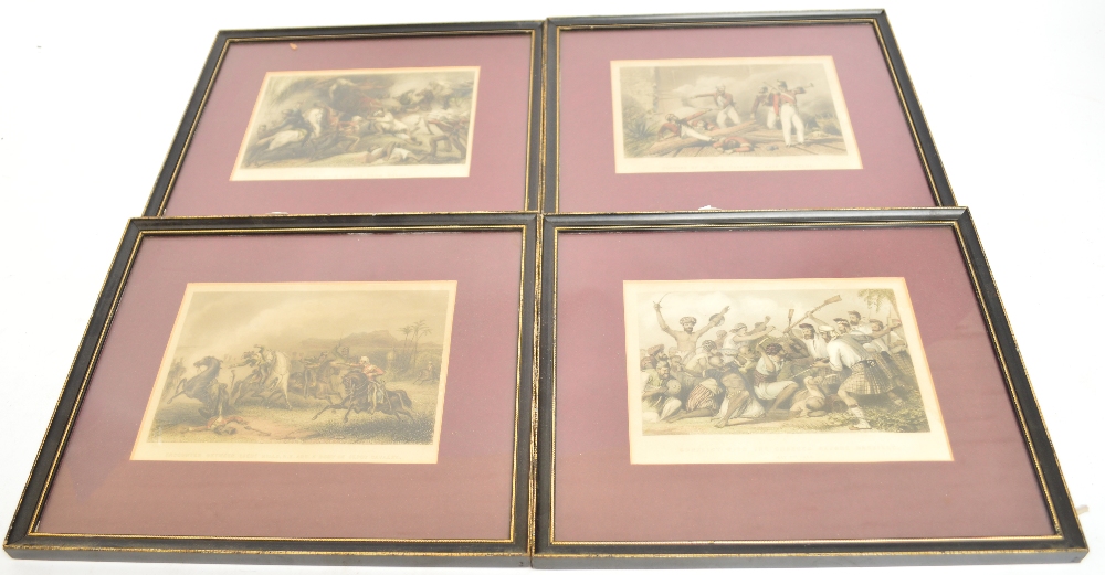 *Amended Estimate* Eight 19th century and later military prints, including "The Battle of Sobraon", - Image 2 of 3