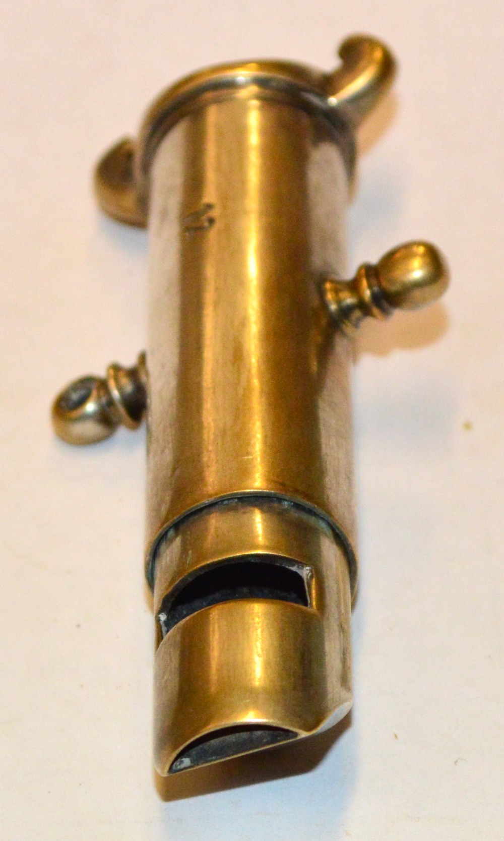 A 12 bore cartridge extractor/whistle/game dispatcher, stamped "12". Length 8.5cm. - Image 4 of 5