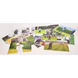 Fifty signed golf photographs,