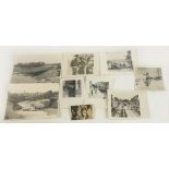 Nine original black and white photographs, Sicily and North Africa 1944,