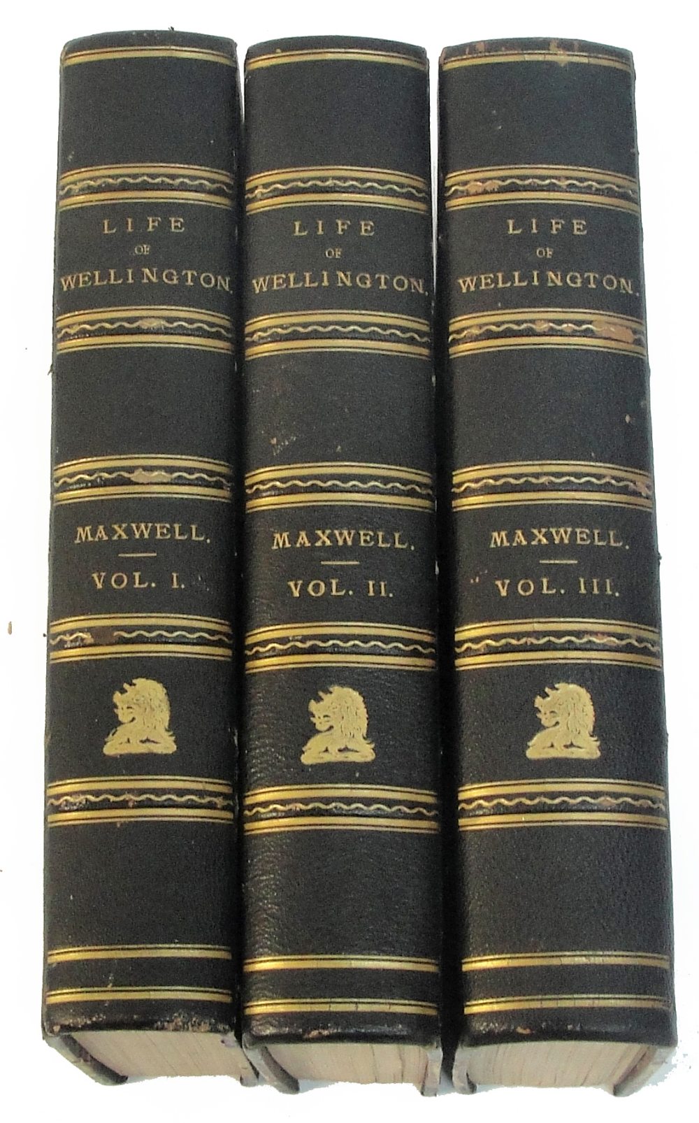 MAXWELL, WH; The Life of His Grace The Duke of Wellington, in three volumes, - Image 2 of 2