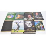 Autographed golf biographies & autobiographies, all signed by the golfer,