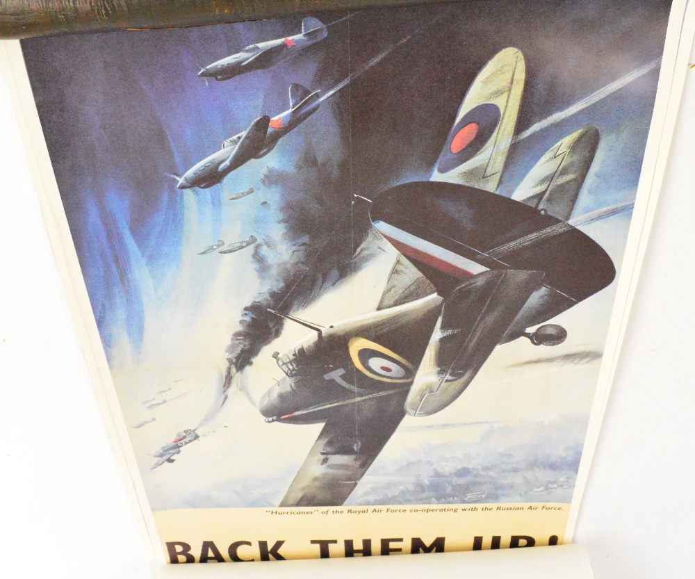 A collection of modern WWII propaganda poster reprints to include RAF, Winston Churchill etc. - Image 3 of 3