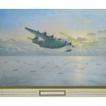 A small collection of photographs and prints of aircraft comprising a photograph of "Tempest" V,