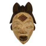 A Punu Okuyi mask, Ngounié Region, Gabon,