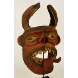 An Ibibio mask, Nigeria,