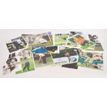 Fifty signed golf photographs,