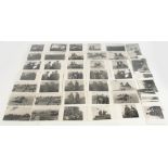 A collection of 58 WWII period Official War black and white photographs depicting the 42nd Armoured