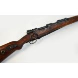 WITHDRAWN
A German WWII period Mauser bolt action rifle, deactivated.