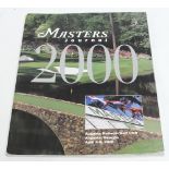 A 2000 Masters Journal, signed to their photographs by Arnold Palmer and 73 other golfers,