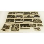 A collection of 20 original black and white photographs of the British Second Army Victory Parade