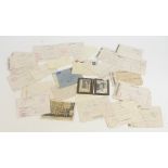A large collection of WWII Prisoner of War letters by Second Lieutenant Percy O'Reilly,