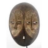 A Lega double face mask, Democratic Republic of the Congo,