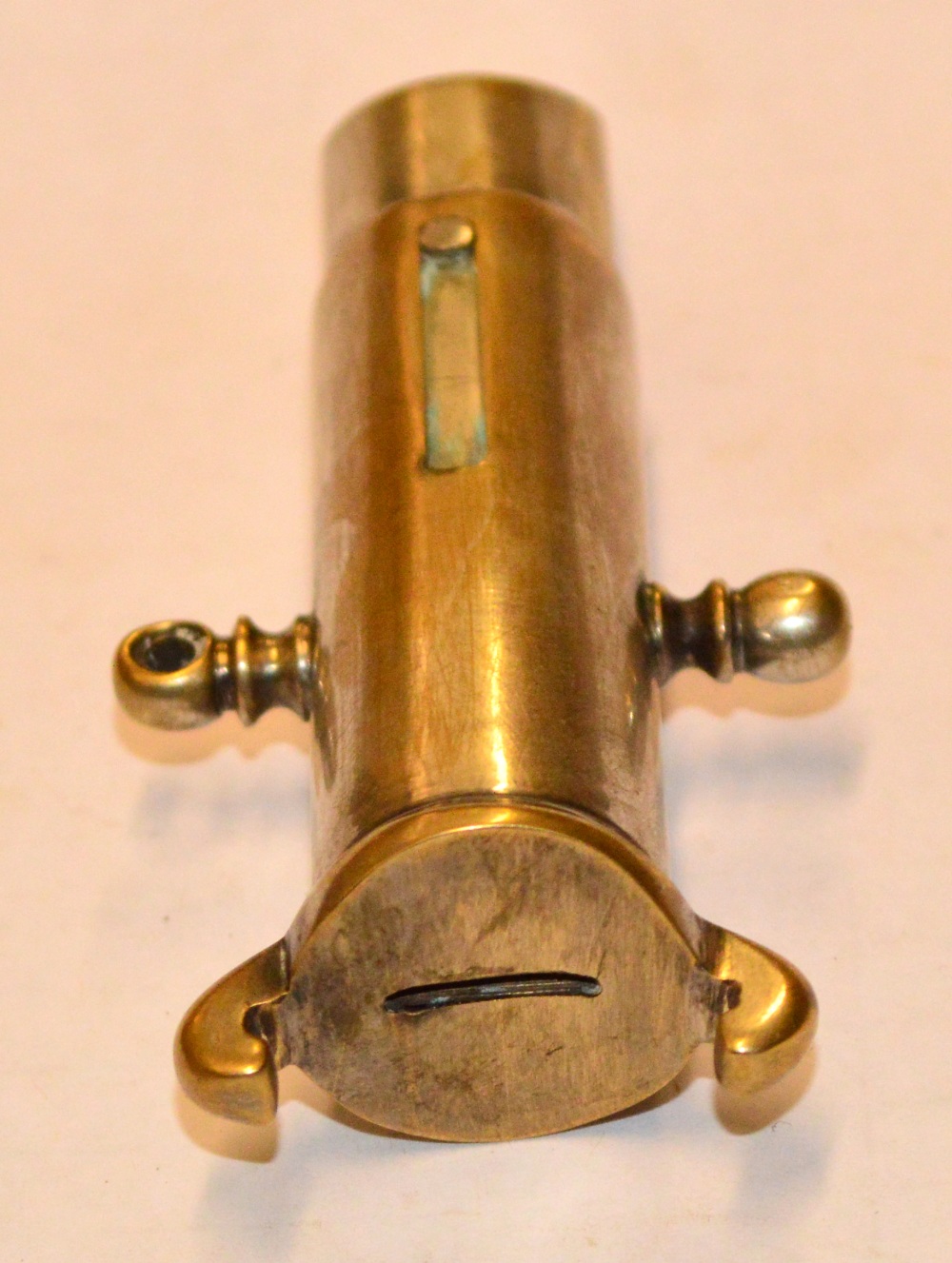 A 12 bore cartridge extractor/whistle/game dispatcher, stamped "12". Length 8.5cm. - Image 3 of 5