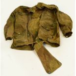 A 1940's Special Forces Denison smock jacket.