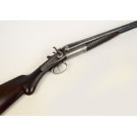 **Section 2 Shotgun licence required** A 12 bore W.H Pollard & Son, London 3" chambered side by side