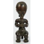 A Fang reliquary guardian figure, Equatorial Guinea or Western Gabon,