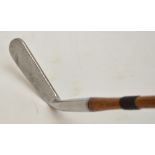 A Robert T Jones, Spalding Calamity Jane hickory shafted putter, circa 1930,