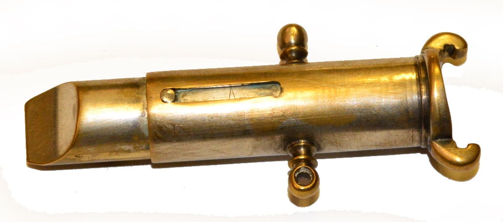 A 12 bore cartridge extractor/whistle/game dispatcher, stamped "12". Length 8.5cm. - Image 2 of 5