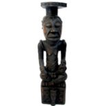 A Kuba "Ndop" figure, Democratic Republic of the Congo,