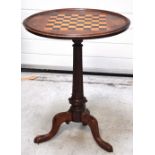 A Victorian occasional table,