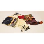 A quantity of silk and art silk scarves and handkerchiefs including examples for Burberry and