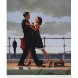 JACK VETRIANO; a signed limited edition giclee print, "Anniversary Waltz", signed and no.