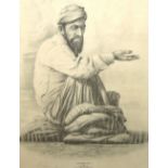 JACK RUSSELL; a limited edition print "Blind Beggar", relating to the England tour of Pakistan 1987,