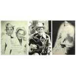 An interesting collection of movie ephemera from the 1930s & 40s including signed photographs of