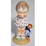 A Shelley Mabel Lucie Attwell figurine "The Toddler", height 15cm. CONDITION REPORT Some wear