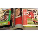 A quantity of football (mainly Liverpool related) ephemera to include football programmes,