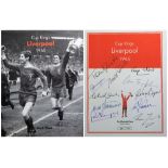 Mark Platt; "Liverpool, Cup Kings 1965" The Bluecoat Press. A limited edition hardback book number