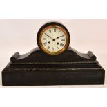 A large decorative mantel clock.