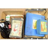 Three boxes of Bayko building toys in original boxes,