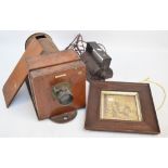 ***AMENDED DESCRIPTION*** A Lancaster Plate Camera converted into an enlarger,