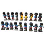 Eighteen assorted Robertsons Golly figures to include musicians and footballers (18).