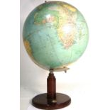 An early 20th century Philips standard globe, height 53cm.