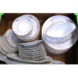 Approximately 60 pieces of Royal M Nagoya Shokai Japanese elegance pattern dinnerware to include