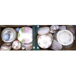 A quantity of ceramics to include Royal Albert, Grindley, Wedgwood Jasperware etc.