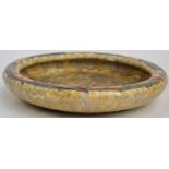 An early 20th century Cranston ware circular fruit bowl with tubeline decoration, marked and no.