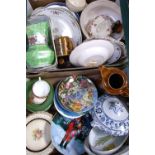 A quantity of ceramics to include Royal Worcester dinnerware and collectors plates,