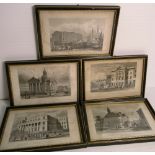 Twelve engravings of various Liverpool scenes,