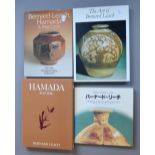 Four Bernard Leach and Shoji Hamada reference books (4).